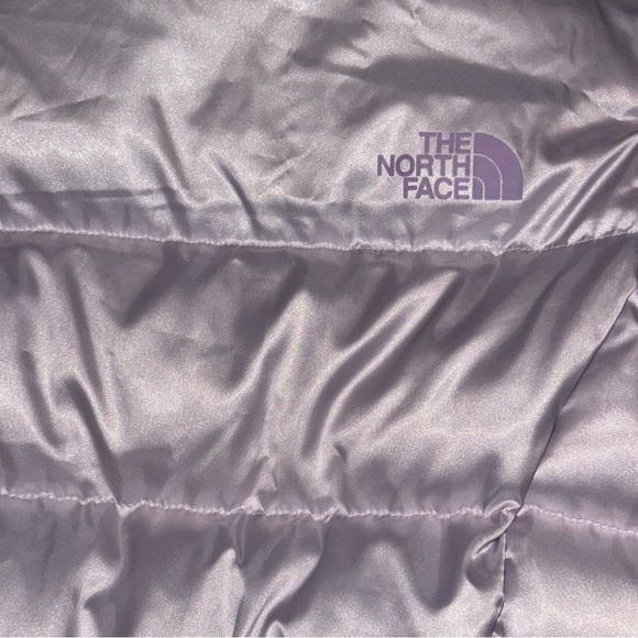 The North Face Metropolis Hooded Parka Lavender Fog / Shine Down Filling Coat M - Picture 8 of 9